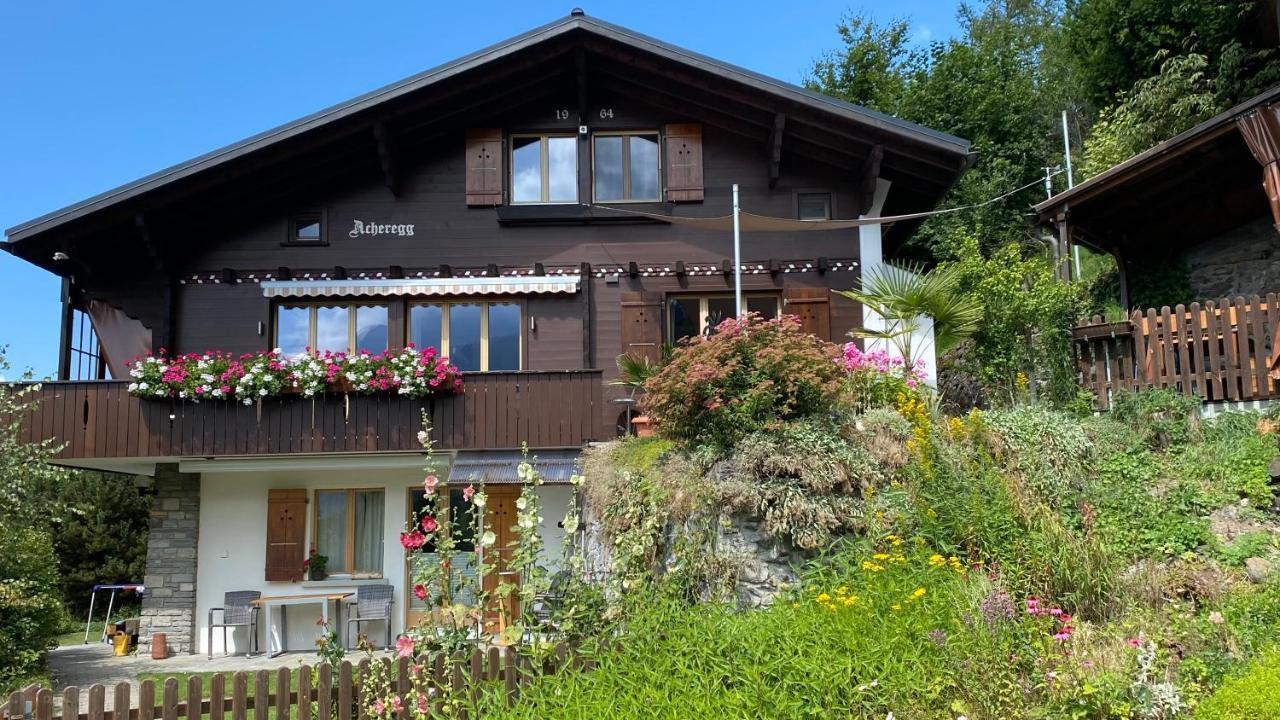 Chalet Acheregg Wengen Luaran gambar
