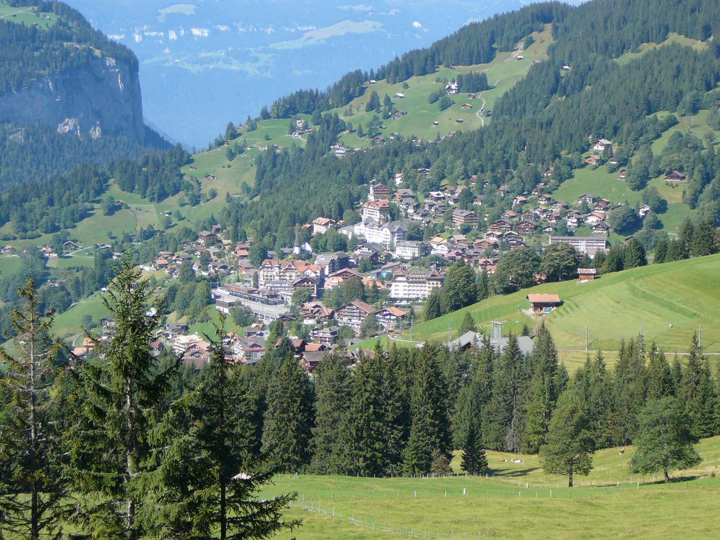 Chalet Acheregg Wengen Bilik gambar