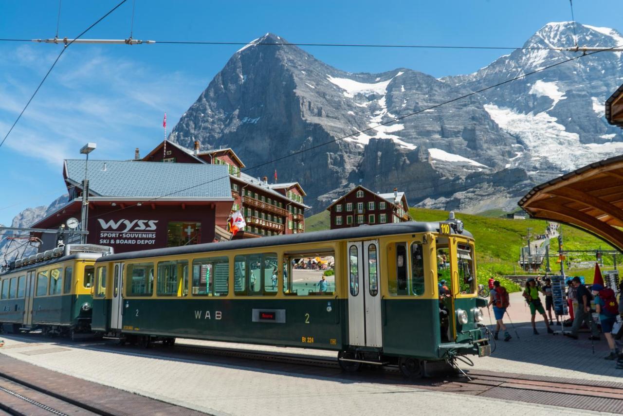 Chalet Acheregg Wengen Luaran gambar