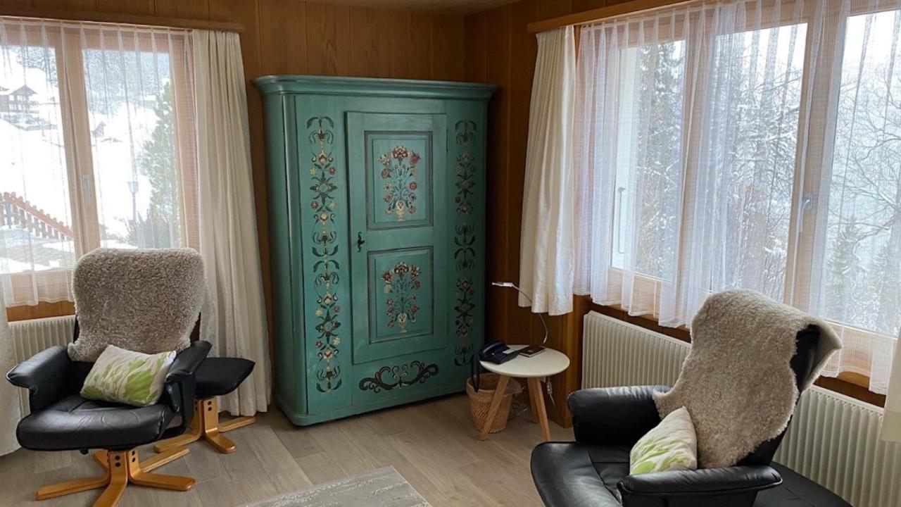 Chalet Acheregg Wengen Luaran gambar